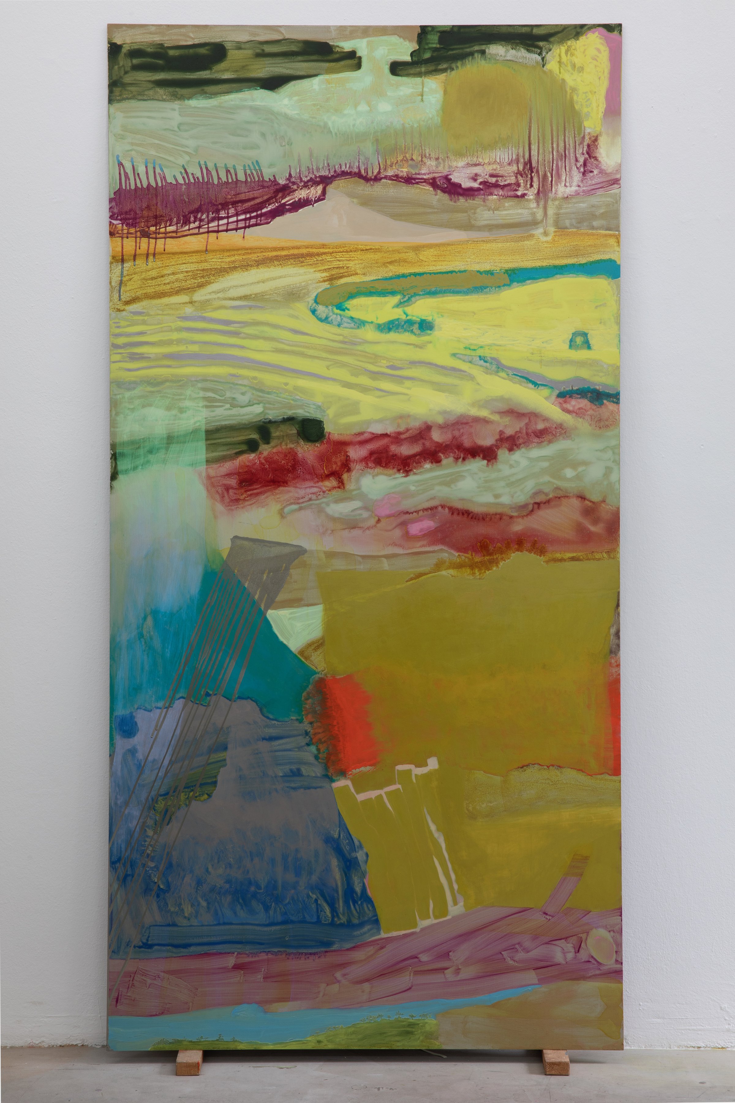 Doris Hahlweg Öl auf Aluminium